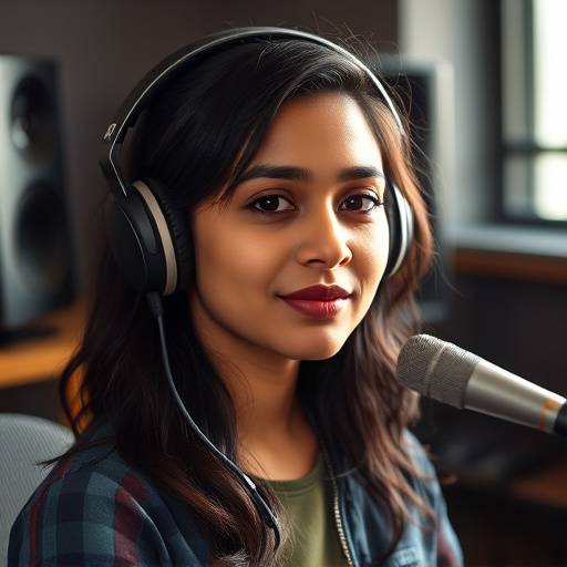 Portrait of Maya Singh, Mixing and Mastering Engineer at Acoustic Echoes