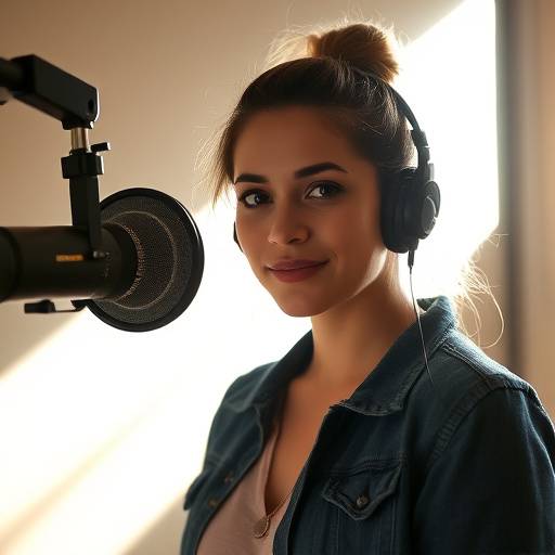 Portrait of Olivia Rodriguez, Senior Recording Engineer at Acoustic Echoes